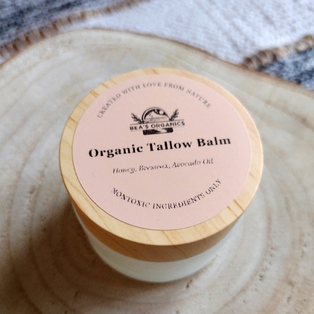 Organic Healing Tallow Balm with Honey and Electrolytes 2 oz - Picture 6 of 6